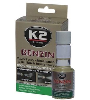 Aditivum K2 BENZIN 50 ml - čistič trysek T311