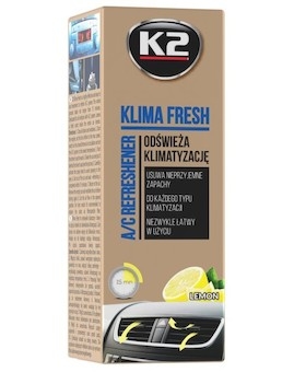 Osvěžovač klimatizace K2 Klima Fresh Lemon 150 ml