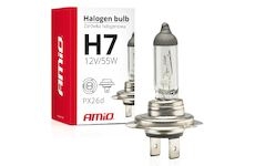 Žárovka H7 12V 55W PX26D UV filtr AMIO 01156, 1 ks